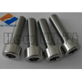 high strength Gr5 titanium socket head bolt M10